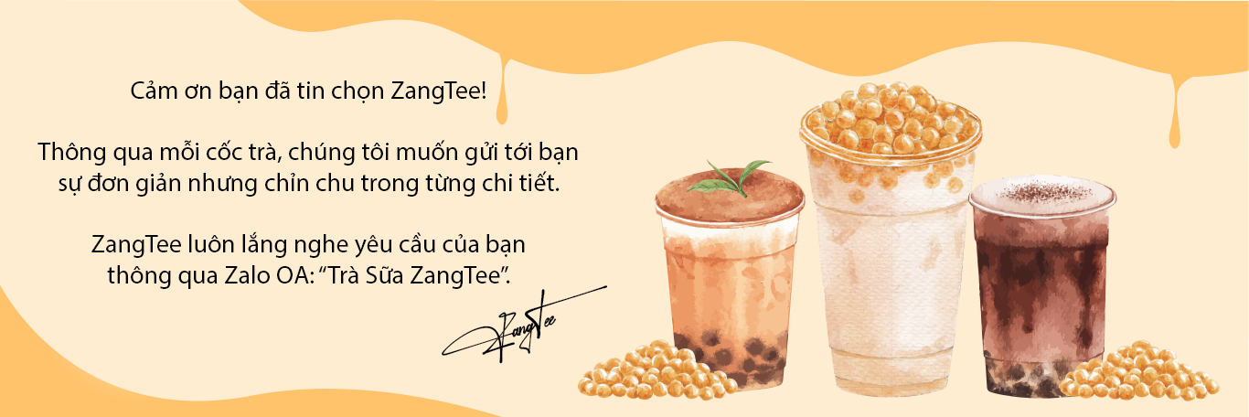 Slider trà sữa ZangTee